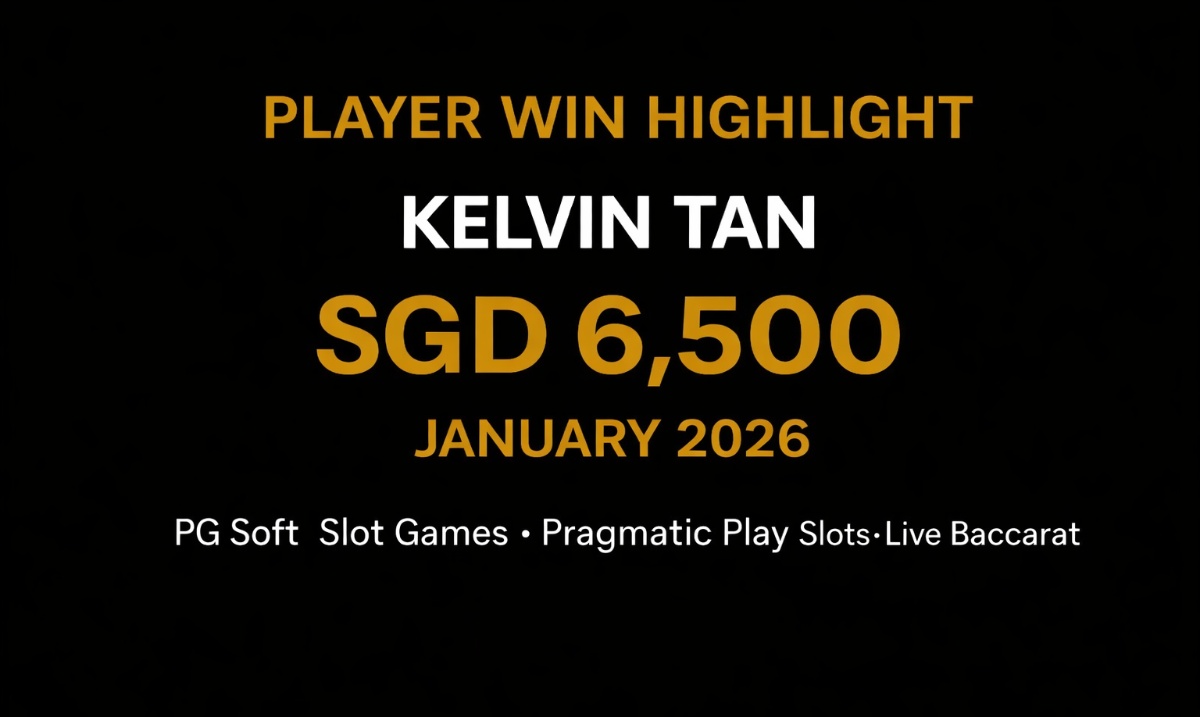 B9CASINO VIP Player Kelvin Tan